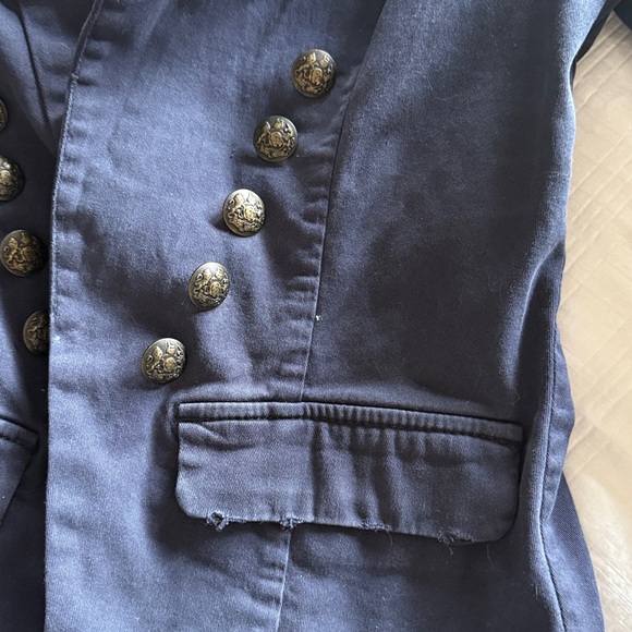 Free People blazer/jacket military style XS EUC - Picture 6 of 6